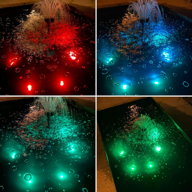 Waterproof Solar Pond Light | Underwater Light for Pond|TSUN Lighting